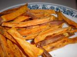 Unfried Sweet Potato Fries 