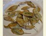 Battered and Baked Sage Leaves Battered and Baked Sage Leaves