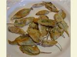 Battered and Baked Sage Leaves 
