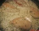 Chicken in Garlic White Wine Cream Sauce Chicken in Garlic White Wine Cream Sauce