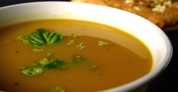 Butternut Squash, Turnip and Sweet Potato Soup Recipe 