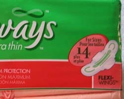 Disposable Feminine Hygiene Costs the Earth 