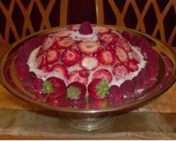 No-Bake Rawberry Shortcake With Lemon-Lime Filling 