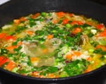 Homemade Vegetable Broth 