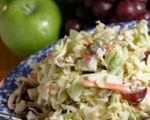 Raw Apple and Fennel Slaw 