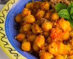 Punjabi Potato & Chick-Pea Curry 