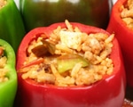 Stuffed Peppers And Tomatoes 
