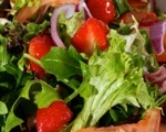 Salad close-up Lisa & Joanne's Easy Gourmet Salad