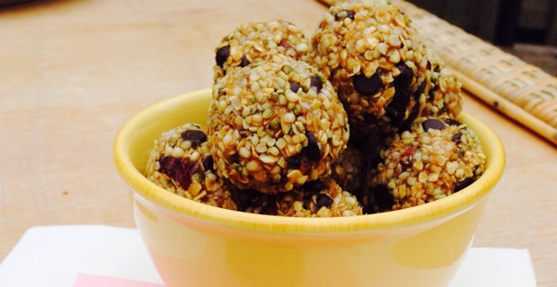 Sunflower Oatmeal Truffles Recipe 