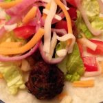 Taco Fajitas Recipe with Organic Beef Meatballs Taco Fajitas Recipe with Organic Beef Meatballs