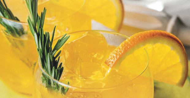 Collagen-Boosting Tangerine Twist Drink Recipe 