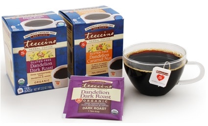 A Gluten-Free Beverage Solution: Teeccino Dandelion Herbal Coffees 