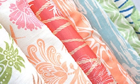 Colorful and Fun: Organic Fabrics for Home Decorating 
