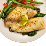 Pan-Seared Arctic Char with Lemon Chives & Capers Pan-Seared Arctic Char with Lemon Chives & Capers