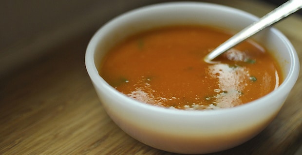 Tomato Soup Recipe with Lemongrass 