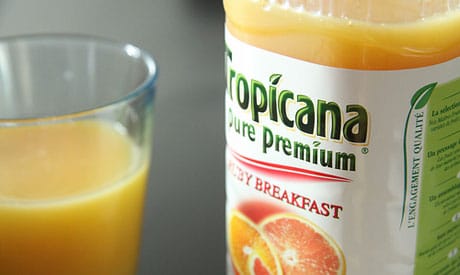 Class Action Lawsuit Claims Tropicana's Orange Juice is Misleading and Unnatural 