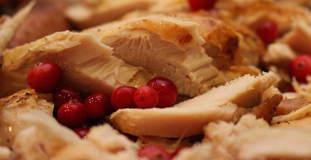 Turkey Breast With Barley-Cranberry Stuffing Recipe 