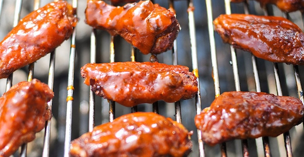 Barbecue Chicken Wings Recipe with Homemade Barbecue Sauce 