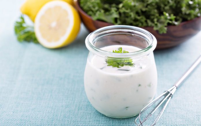 Homemade keto ranch dressing