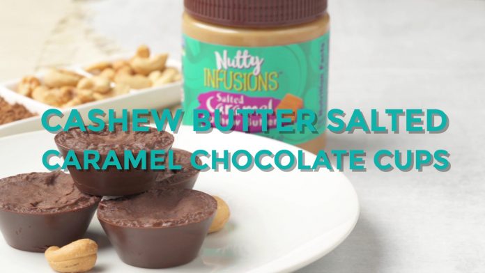 Nut Butter Salted Caramel Cups