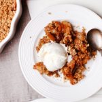 Easy Keto-Friendly Apple and Ginger Crisp Keto Apple Crisp