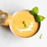 Lentil and Butternut Squash Soup with Mint lentil and butternut squash soup