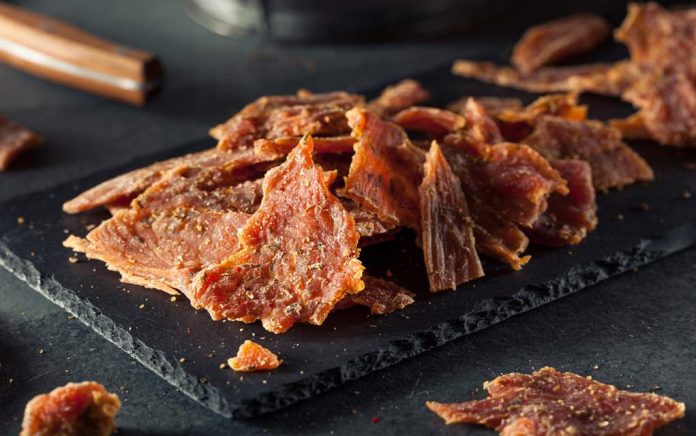 Homemade oven dried jerky