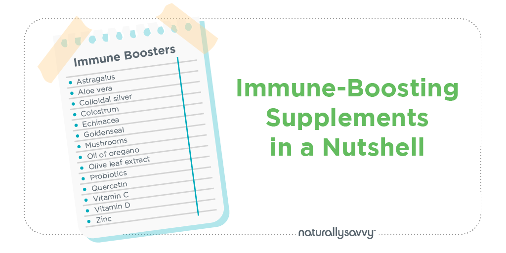 immune boosters shopping list