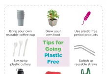 Tips For Going Plastic-Free For a Month…And Longer