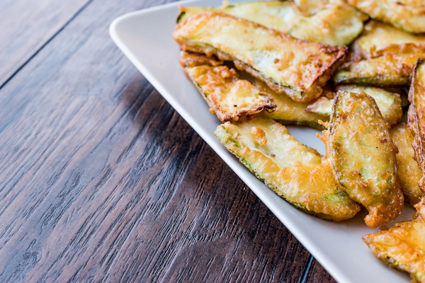 air fried air fryer zucchini fries