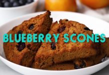 Gluten-Free Apple Flour Blueberry Scones apple flour blueberry scones