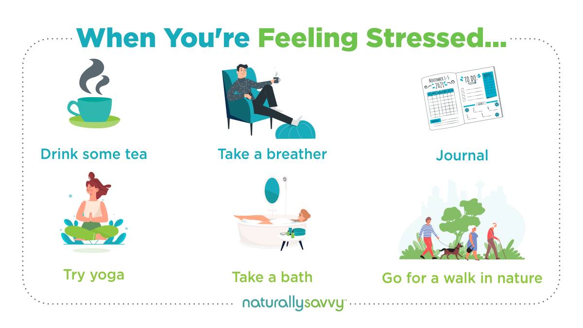 when your feeling stressed