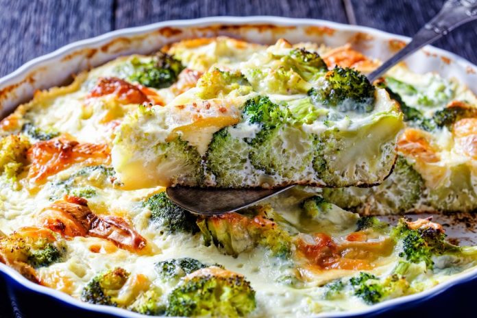 crustless broccoli quiche