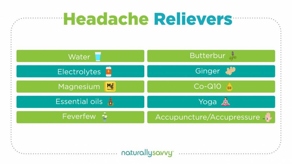 natural headache and migraine relief