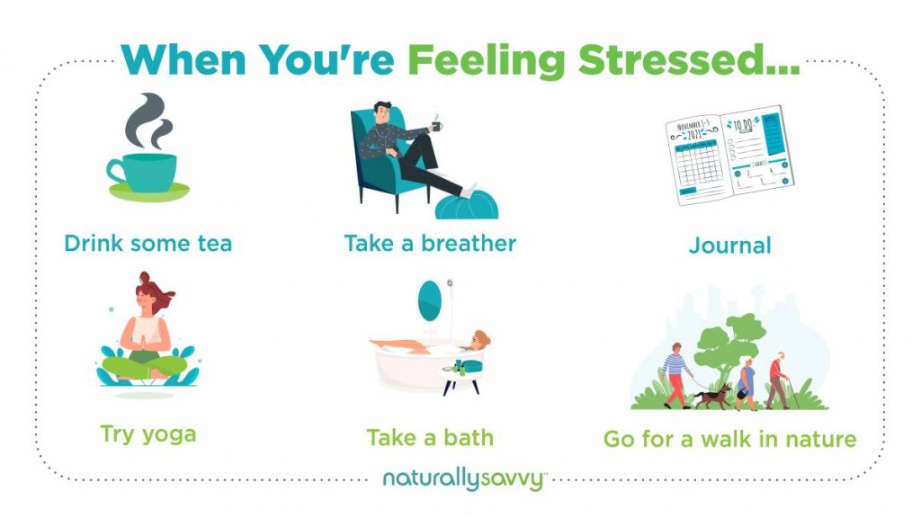 when you are feeling stressed