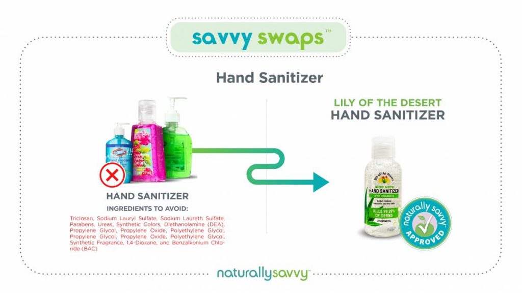 savvy swap alternagraphic hand sanitizer