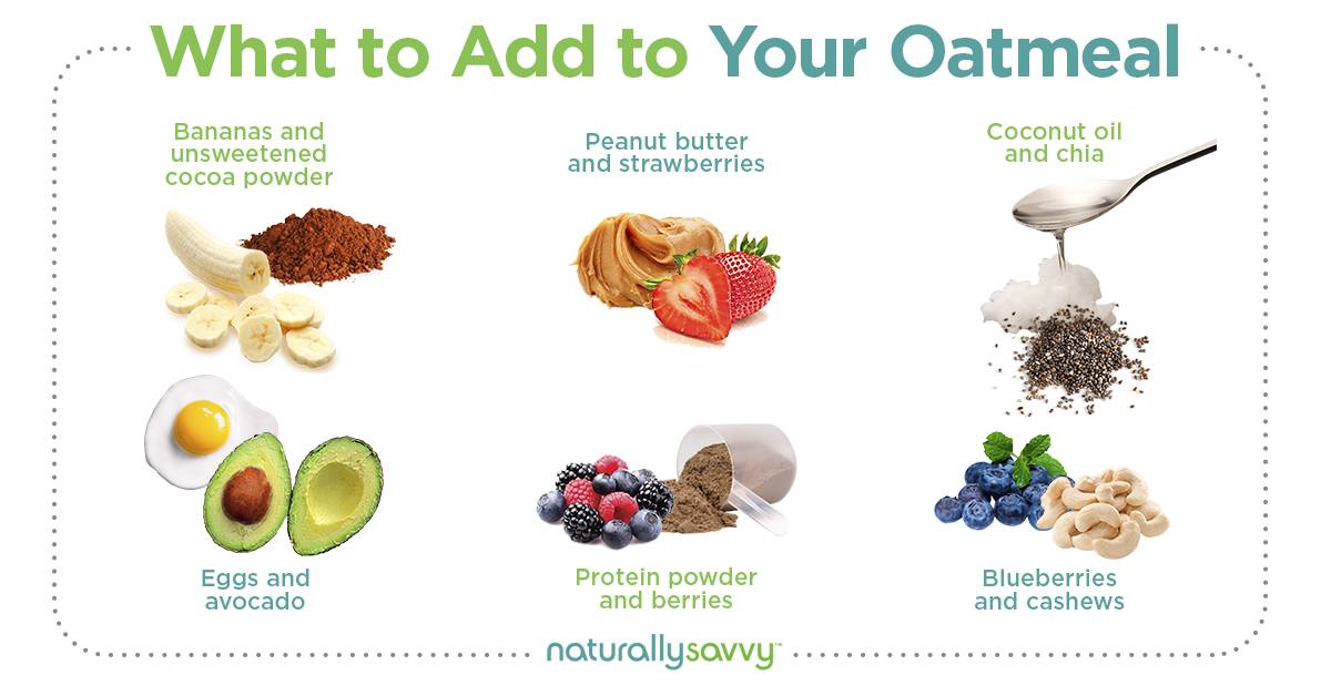 add to your oatmeal