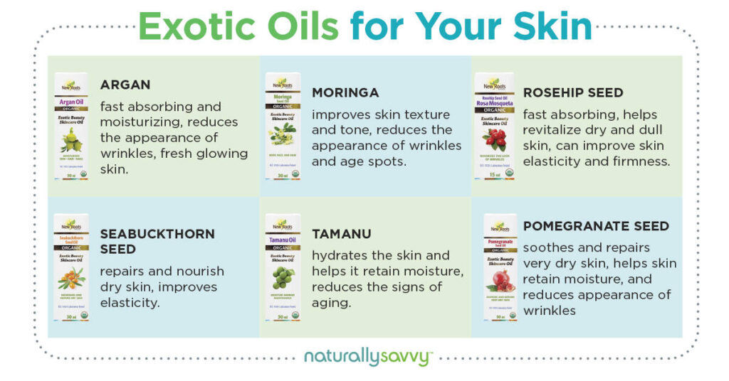 exotic skin oils